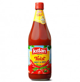 Kissan Twist Sweet & Spicy Sauce  Glass Bottle  1 kilogram